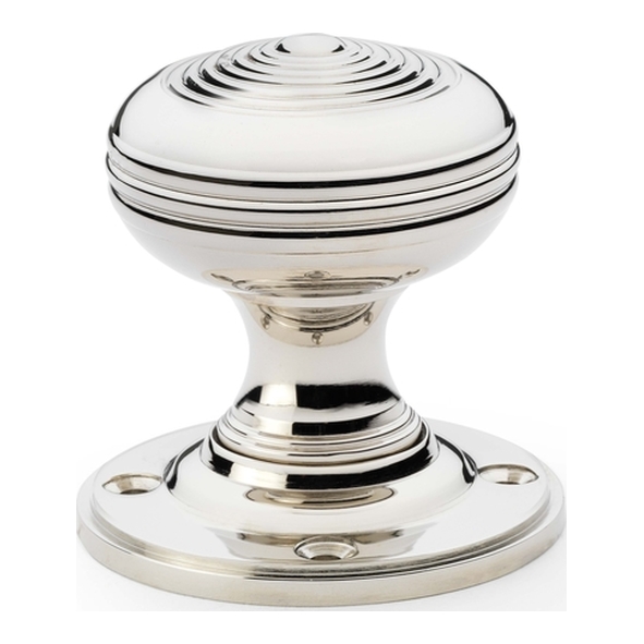 AW303-50-PN • Polished Nickel • Alexander & Wilks Christoph Mortice Knobs